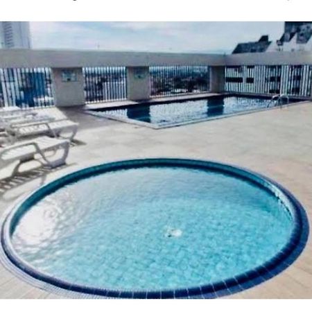 Apartamento Tipo Flat Palladium Service São Vicente Exterior foto